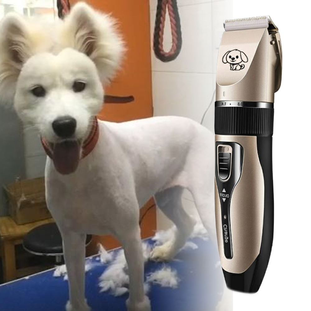 Hund hårklippare för hundar kattklippare uppladdningsbar rakapparat för djur hårklippningsmaskin hårklippning trimsats