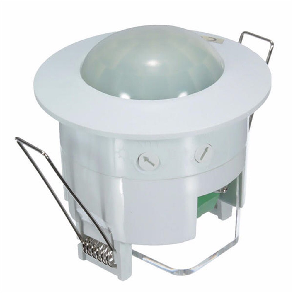 Mini Infrared Motion Sensor Switch PIR Detection Recessed Ceiling Occupancy Motion Sensor Detector Lamp Light Switch 220V