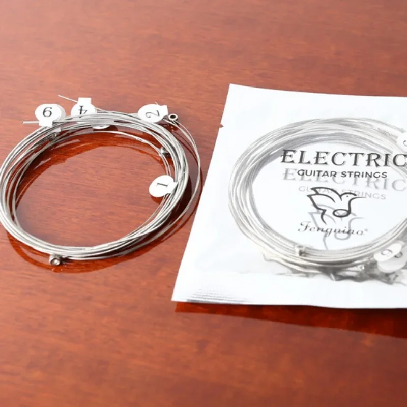 6 teile/beutel Elektrische Gitarre Schnur für Musical Instrumente Zubehör Gitarre Teile Saiten