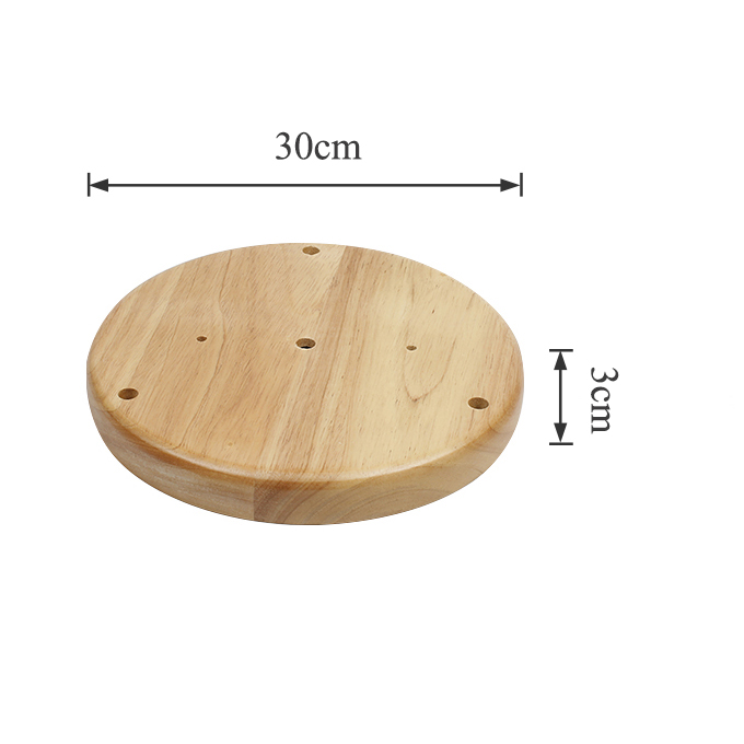 Base de lámpara de estilo conciso, placa de techo moderna, soporte de techo de madera e27, accesorios de iluminación DIY: Oro