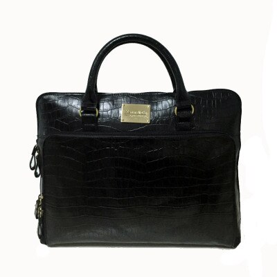 Sac à main d&#39;ordinateur pour femmes, sacoche pour ordinateur portable de 13.3 pouces, porte-documents pour ordinateur portable de 14 pouces et 15 pouces, paquet de fichiers: black / 14 inch