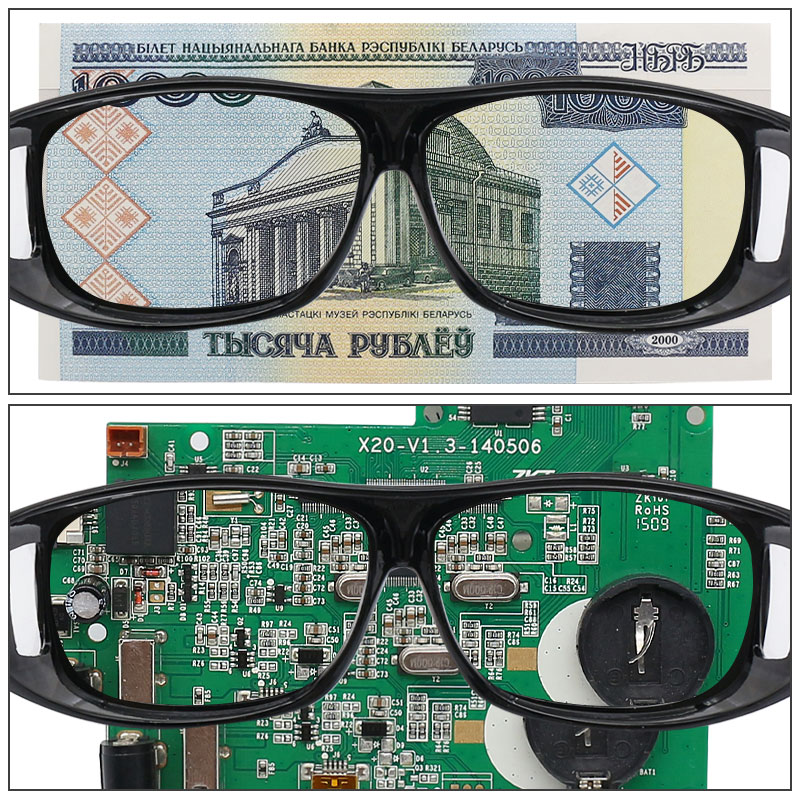 Gafas Lupa Gafas para presbicia 2X Gafas Lupa para personas mayores Lectura periódicas Libros Mapas