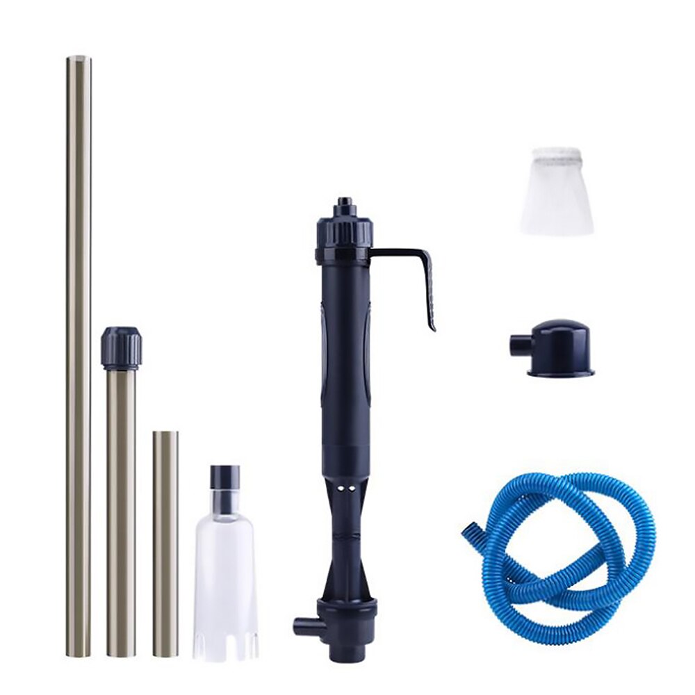 Elektrische Aquarium Fish Tank Vacuüm Schoon Pomp Water Cleaner Sifon