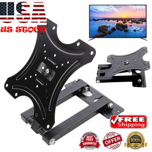 US TV Wall Bracket Mount Swivel Tilt 14 21 23 26 32 37 40 42 TV Brackets