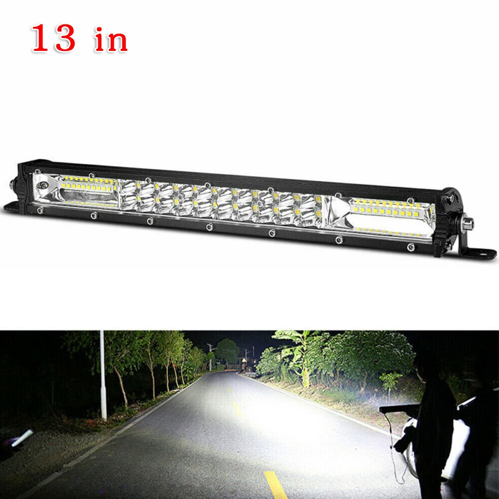 Parts LED Light Bar Shockproof Waterproof White 6000K Auto Dustproof Fog