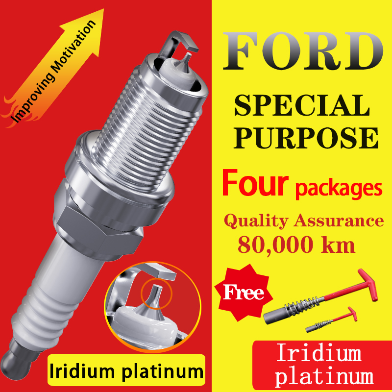 4pcs/Suitable for FORD Focus Transit mondeo FIESTA S-max maverick caravan Shelby Iridium platinum Spark plugs