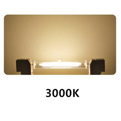 R7S Dimmbare COB LED Lampe Birne Glas Rohr für Ersetzen Halogen Licht Spot Licht 78mm 118mm AC110V 230V 6W 10W Energiesparende: Warm White / 1pcs-10W-118mm-220V