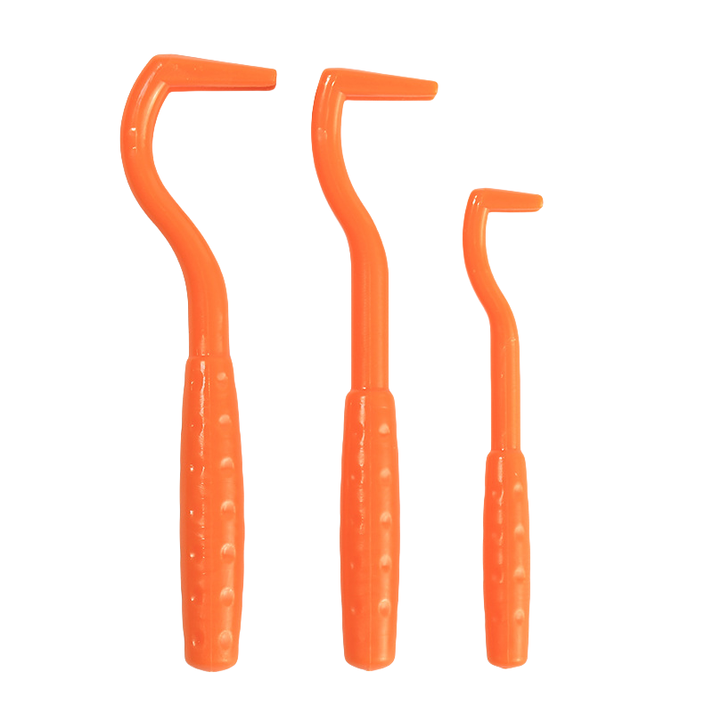 Loppefjerner krok flåttfjerning pinsett flåtttrekk kjæledyr katt hund tilbehør kloreuttrekker midd pinsett kam lus tang: Rød