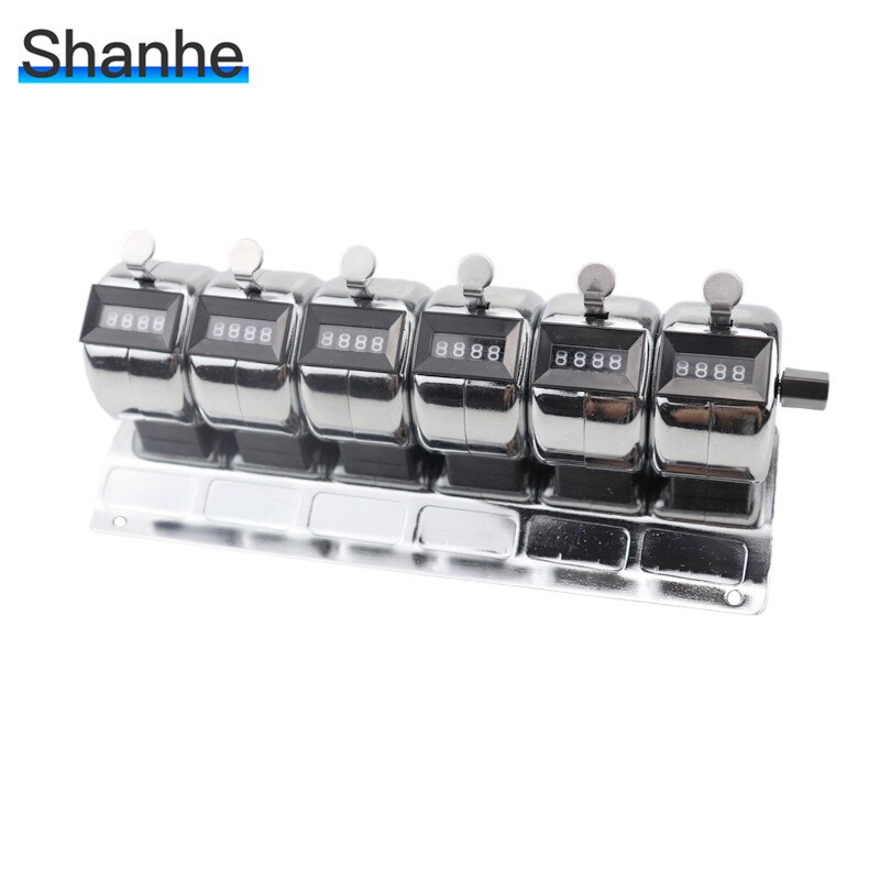 6 conjoined manual counter for laboratory hospital