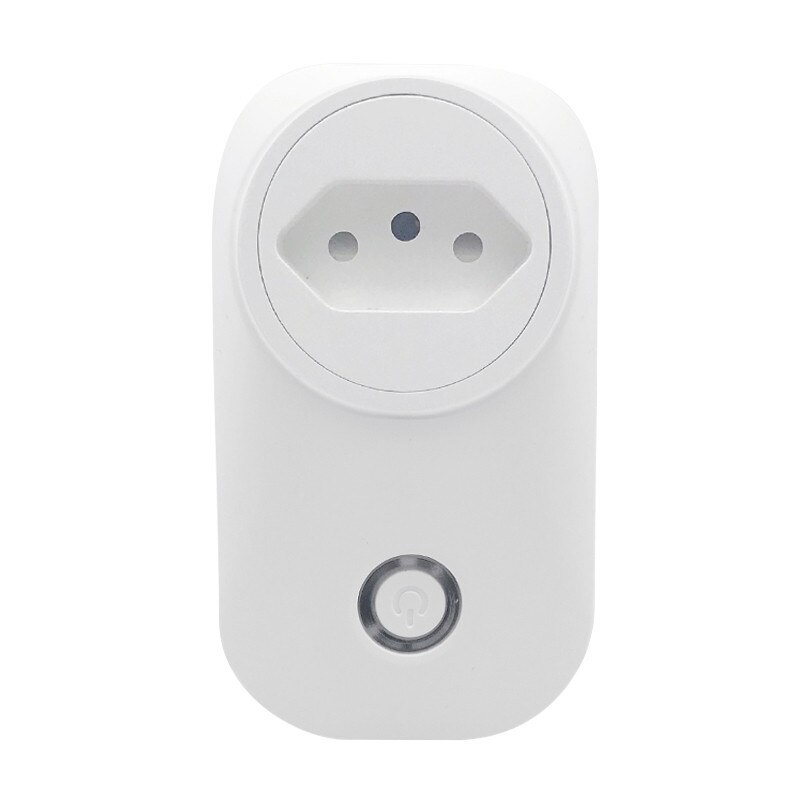 EU/US/UK/AU/BR Plug Smart Plug Smart Wifi Socket 16A Power Smart Home Smart Life Wifi Plug Works with Alexa Google Home IFTTT: BR plug