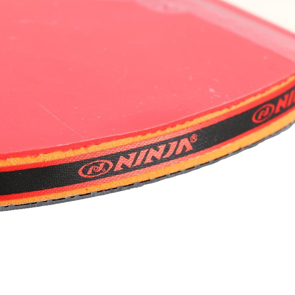 1002 bordtennisracket ping pong padle kort eller langt håndtak trening bordtennis racket med 2 baller for underholdning