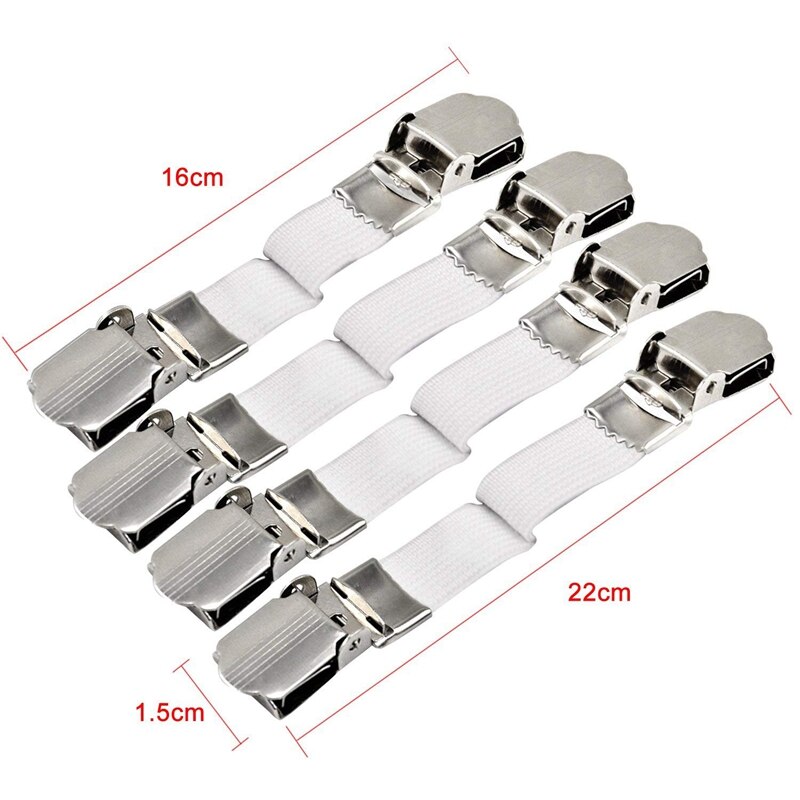 4 x fixations pour housse de table à repasser élastique