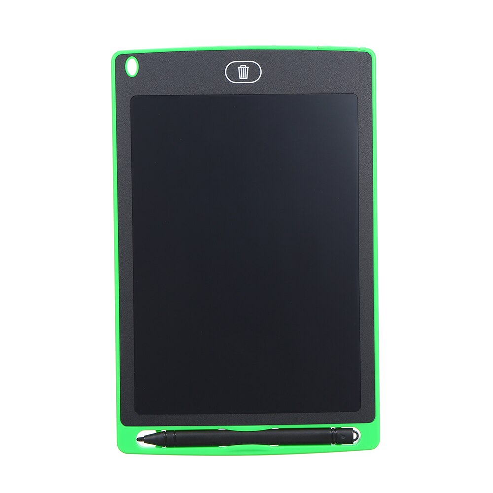 8.5 Inch LCD Drawing Tablet Portable Digital Pad Writing Notepad Electronic Graphic Board Notes Reminder with Stylus Pen: Green