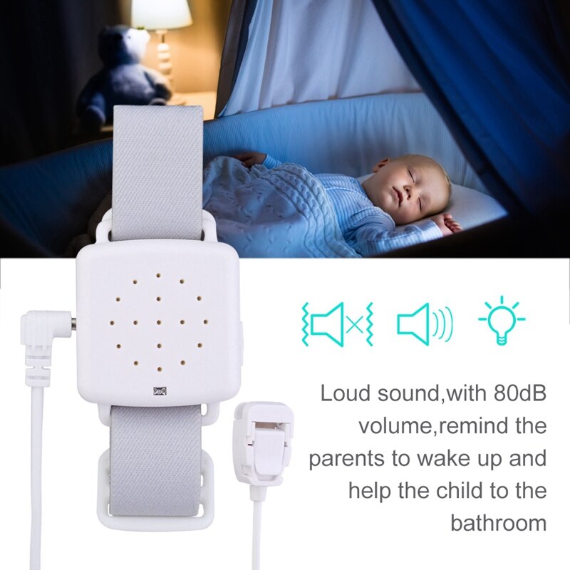 Bedwetting lembrete de embalagem-nova cama de urina molhado sensor enurese crianças crianças