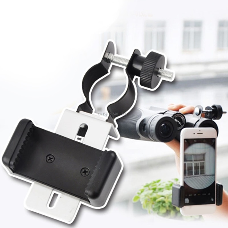 Universal Mobile Phone Adapter Clip Bracket Holder Mount Microscope Telescope