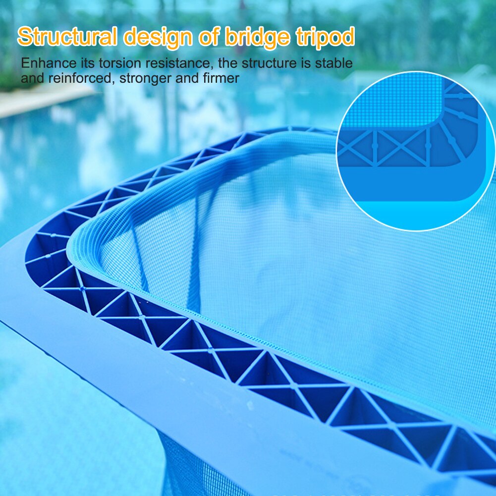 Swimming Pool Skimmer Fish Tank Fine Mesh Net Tub Cleaning Tool Universal Heavy Duty Aquarium Mesh Bag Catcher