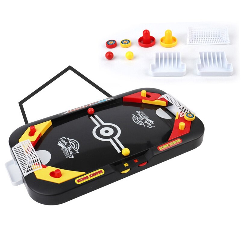 2 In 1 Ice Hockey Desktop Battle Game Mini Football Table Parent-Child Interactive Children's Toys