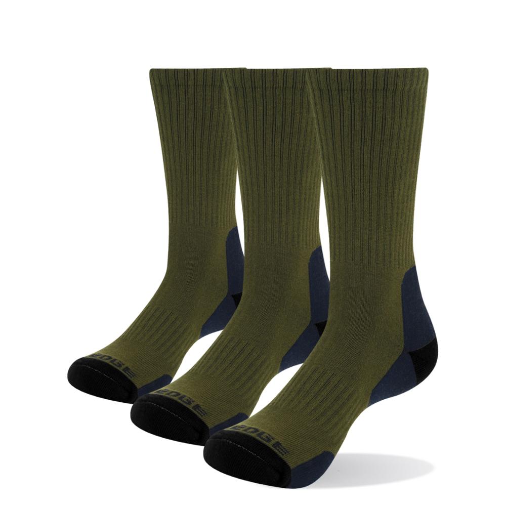 YUEDGE 3 pairs of socks men's black socks white socks formal cotton socks brand breathable work casual socks: 1803GN / L(Men 6.5-9.5 US)