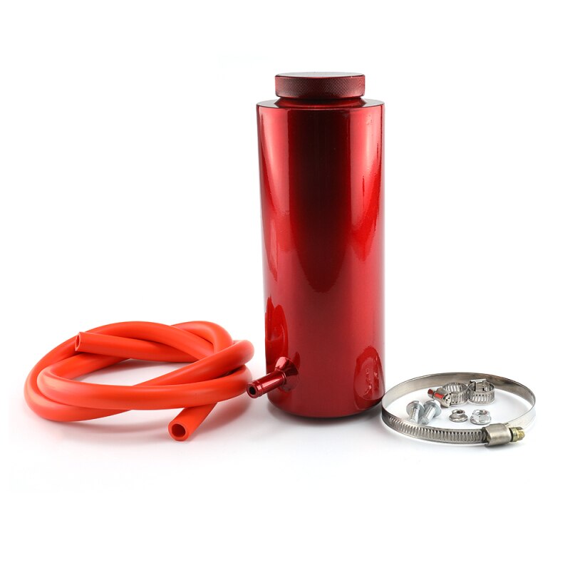 800ml Universal Radiator Coolant Aluminum Tank Overflow Reservoir Radiator Overflow Tank Auto Replacement Parts