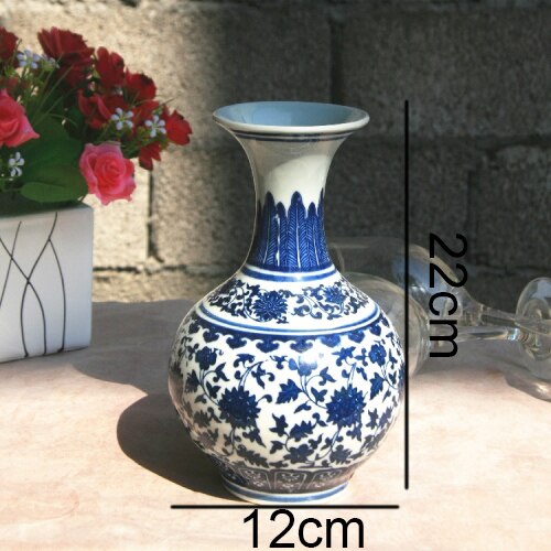 Tetera de cerámica de porcelana azul y blanca, decoración de granos de café y té, tanque de almacenamiento sellado, tanque de almacenamiento clásico para el Hogar, Nueva: D