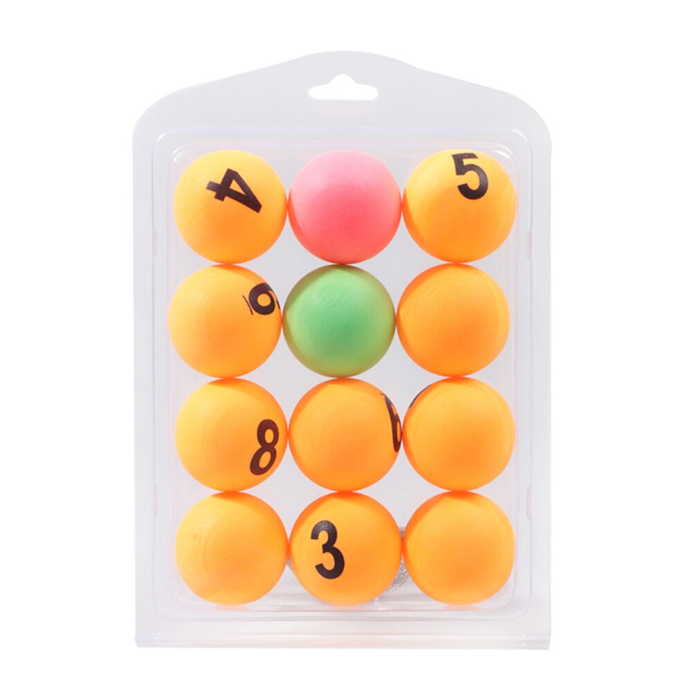 6 st /12 st färgglada pingisbollar bordtennisdekorbollar pingisbollar amatörträning träningsbollar leksaksmix färger