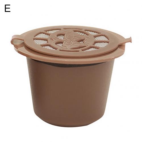 Nespresso Coffee Capsule Pod Filters Baskets Refillable Reusable Espresso Coffee Filter Cup Cafeteras Capsulas: B