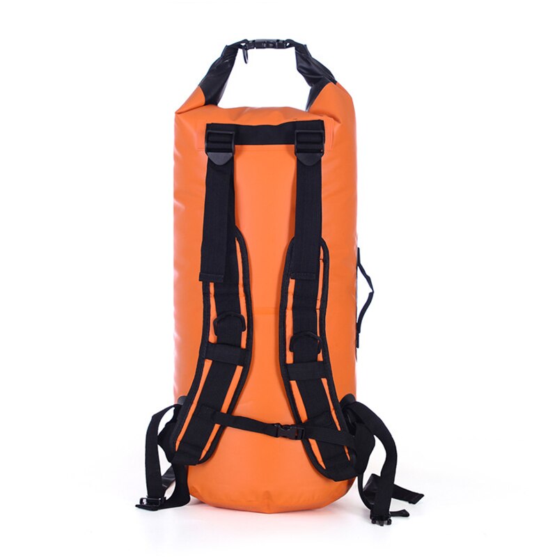 MARJAQE-bolsa impermeable para natación de 40L, Mochila seca para acampar al aire libre, almacenamiento de senderismo, a prueba de agua,