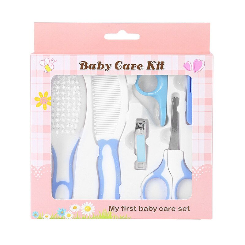 6 stk baby nyfødt sundhedspleje sæt negle hår manicure børste børn plejesæt babypleje hari neglepleje sundhedssæt