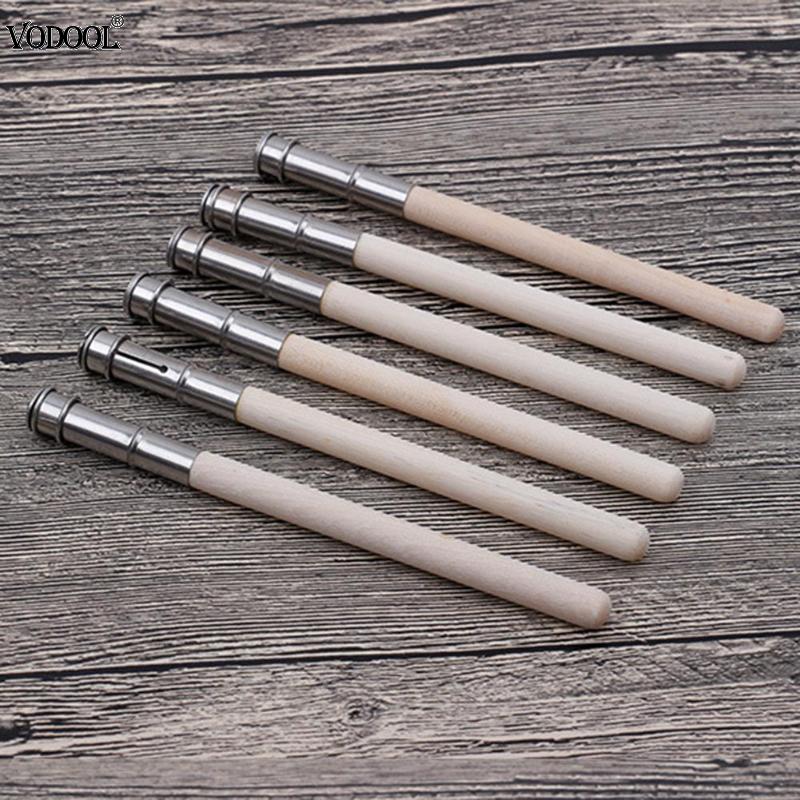 Wood Single Head Pencil Extender Holder Sketch School Office Art Write Tool Pen Holder for Students Office Working