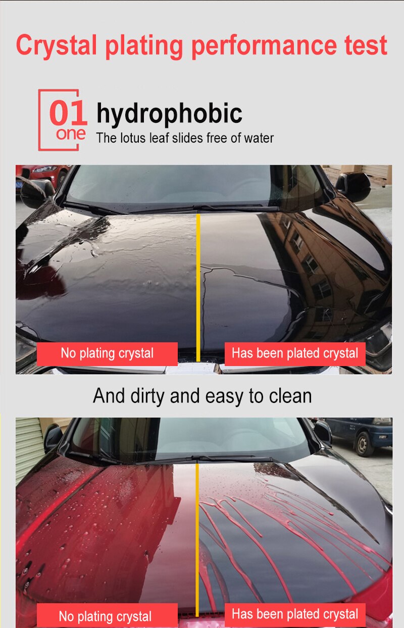 30ml Hardness 10H Super Hydrophobic Car Glass Coating Car Liquid Coat Paint Care Durability Anti-Corrosion Coating Set