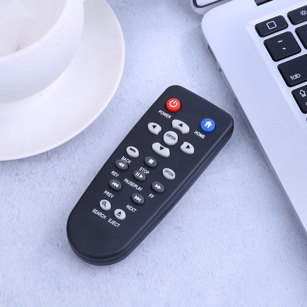 Praktische hd player fernbedienung batterie betriebene hd player controller ersatzteile für western digital wd tv live plus
