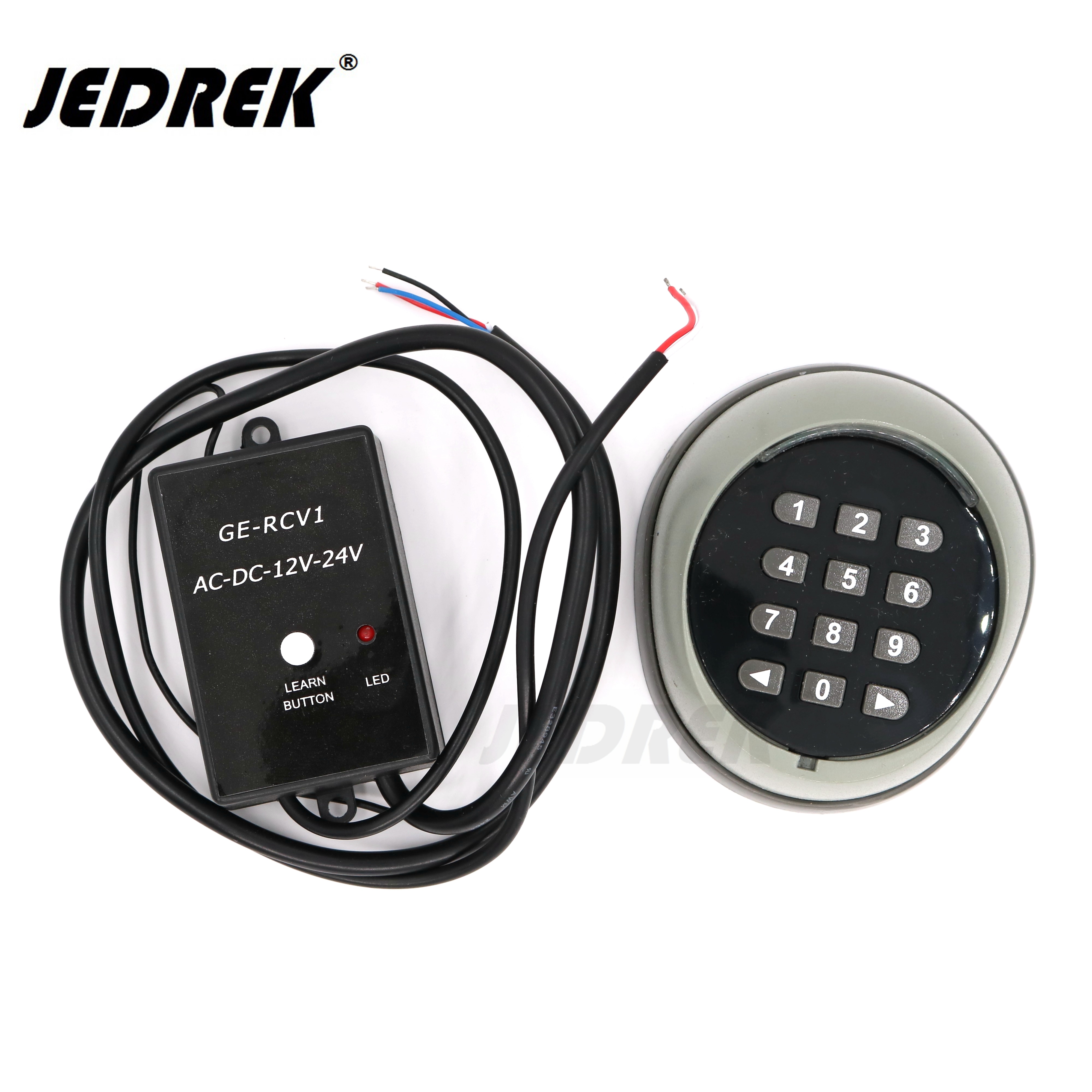 433.92mhz Draadloze Afstandsbediening Keypad Wachtwoord Switch kit voor poort deur toegangscontrole HCS101 Standaard Code deur gate opener