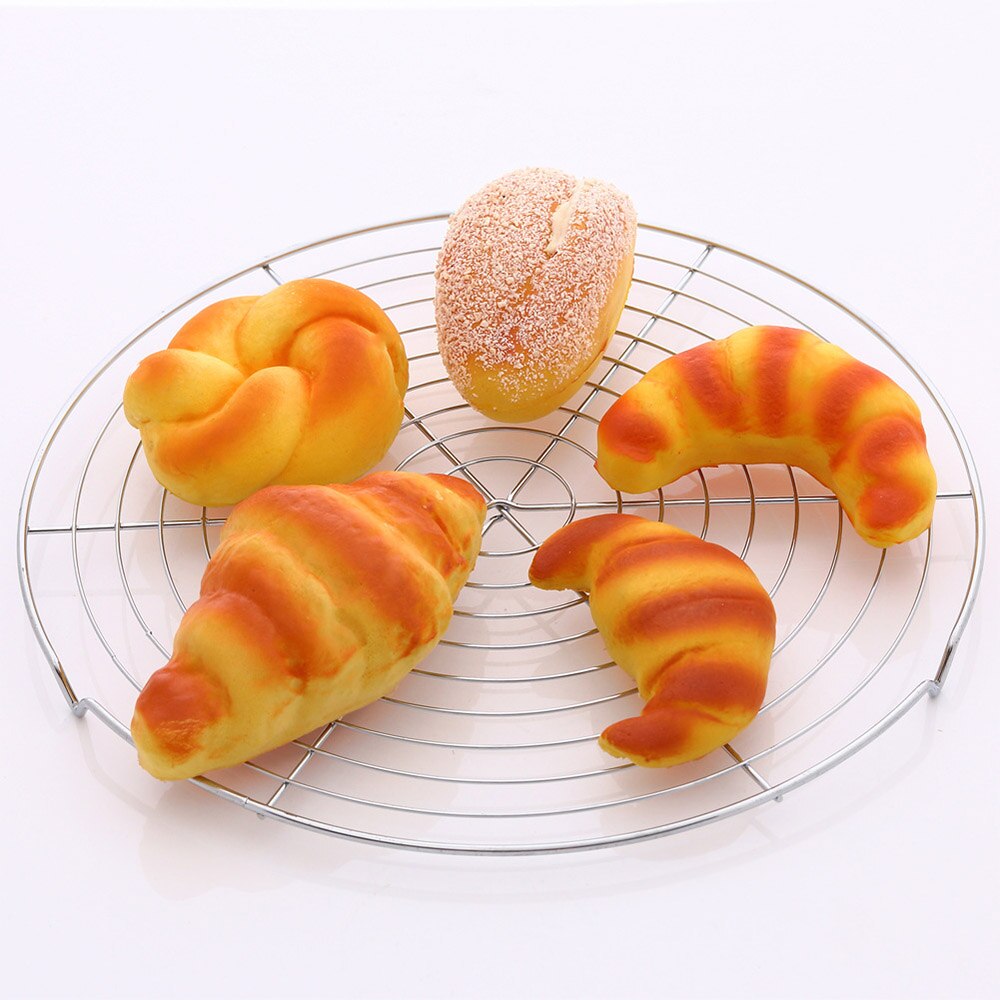 Cake Grid Round Bread Cooling Rack Iron Cooling Rack For Families Parties Camping Picnics Barbecues