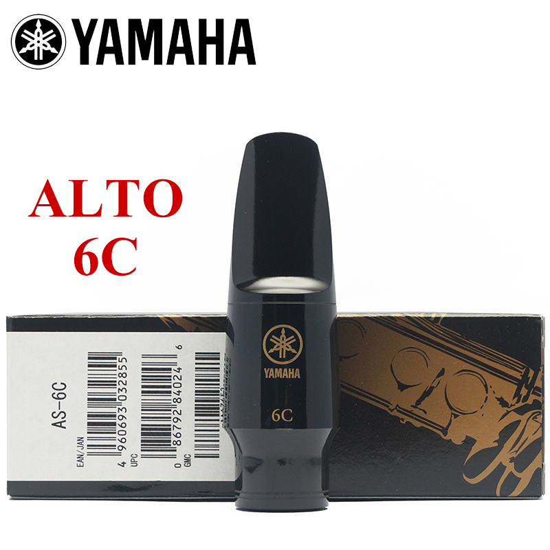 Original YAMAHA hard rubber mouthpiece soprano alto tenor Saxophone clarinet mouthpiece: Alto 6C