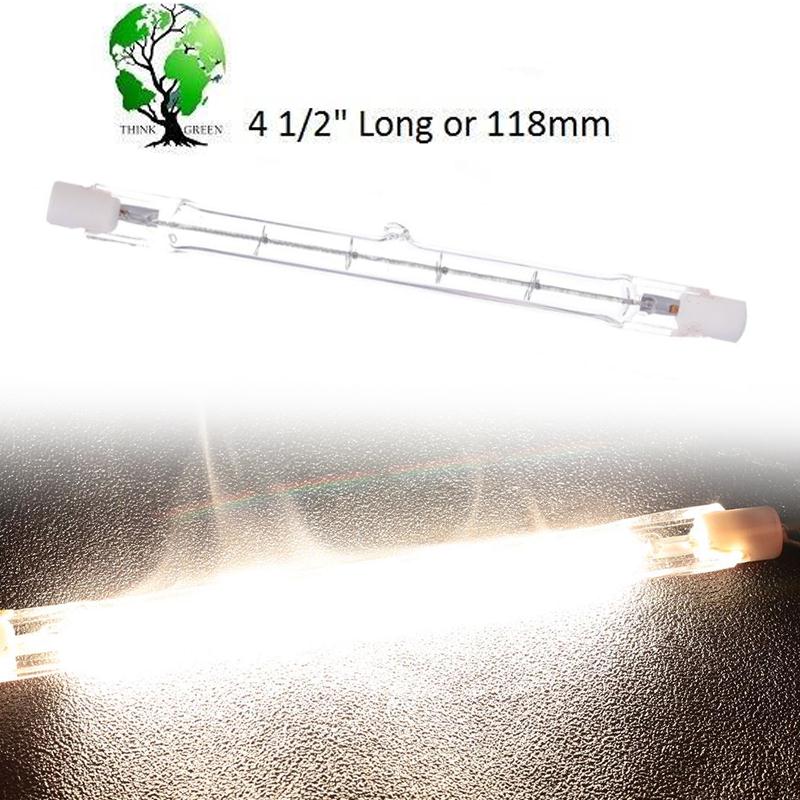 R7S LED Bulb 100W Light 118MM 118MM 500W 118MM Household Lamp Tube Household Household Lights R7S Iodine Tungsten Home