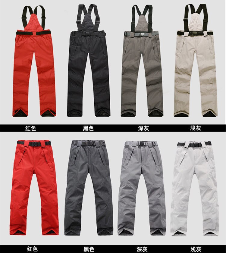 Pantalon de Ski d'hiver pour homme et femme, coupe-vent, imperméable, , pour Couple, pour la neige, le Snowboard