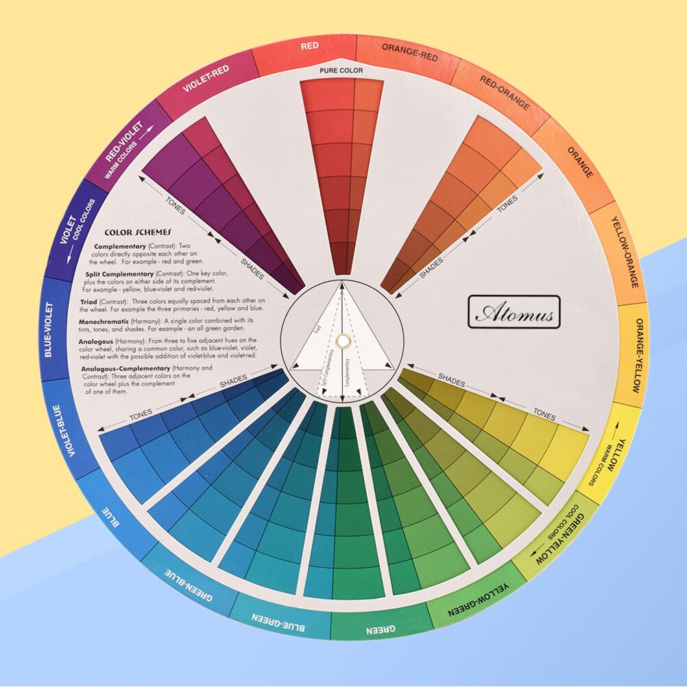 Color Wheel Color Learning Rotation Wheel Color Bo... – Grandado