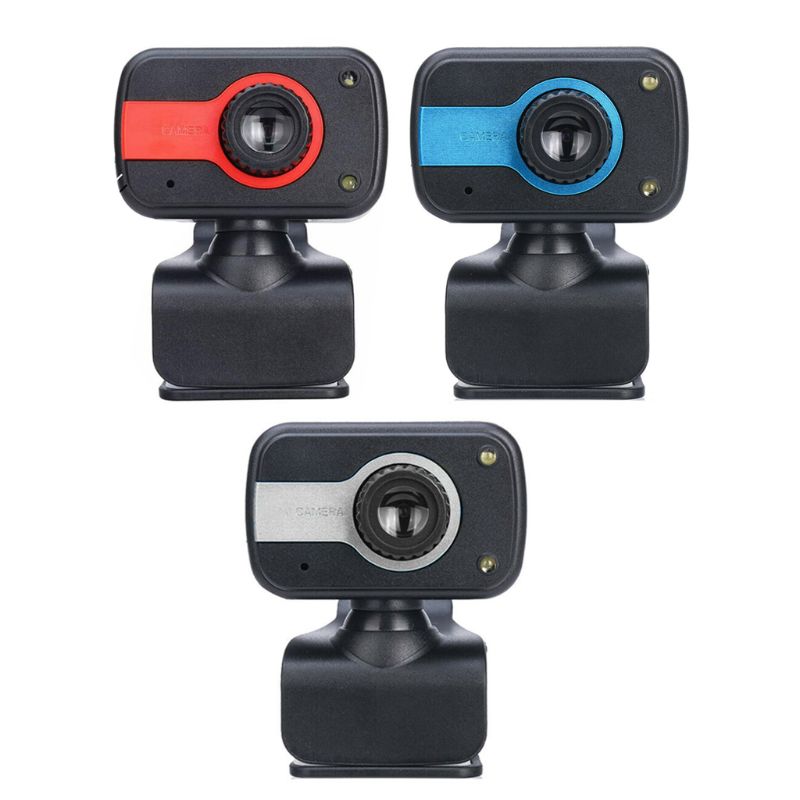 Giratorio de alta definición Webcam de PC portátil computadora de escritorio USB Digital cámara Mic