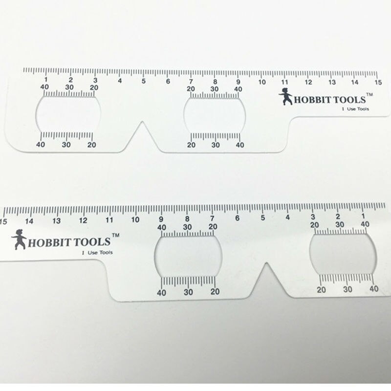&Retail 4 Pieces/Lot Optical PD Ruler Pupil Distance Ruler for Meter ophthalmology ruler