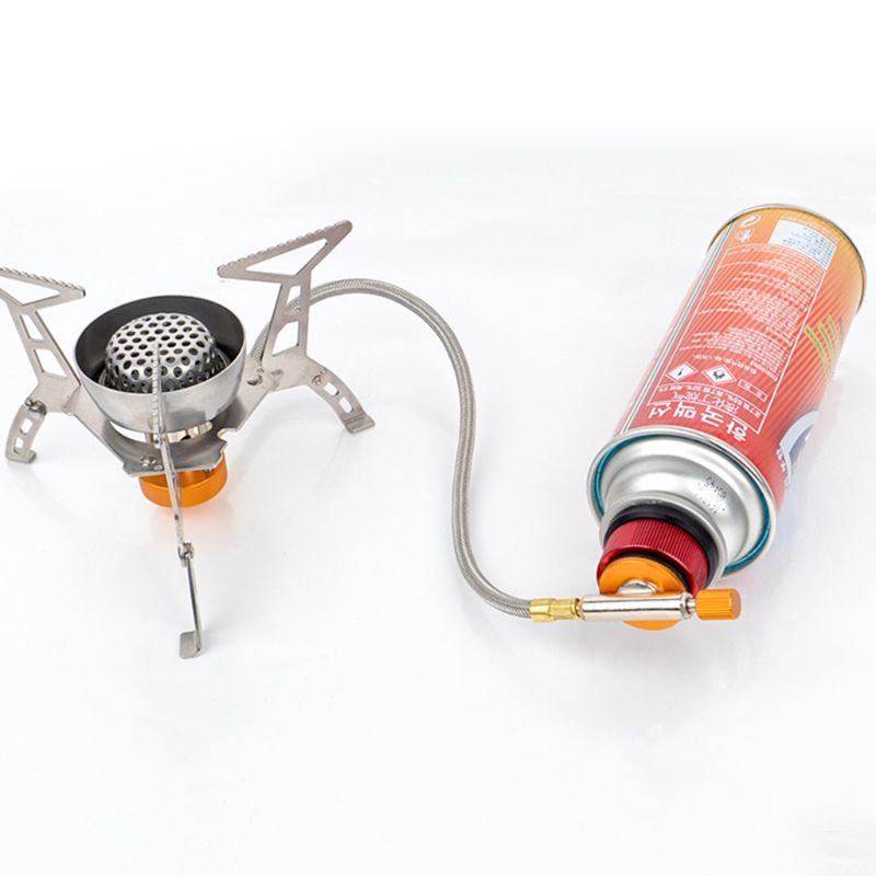Camping Stove Adaptor Conversion Outdoor Valve Connectors Gas Adapter