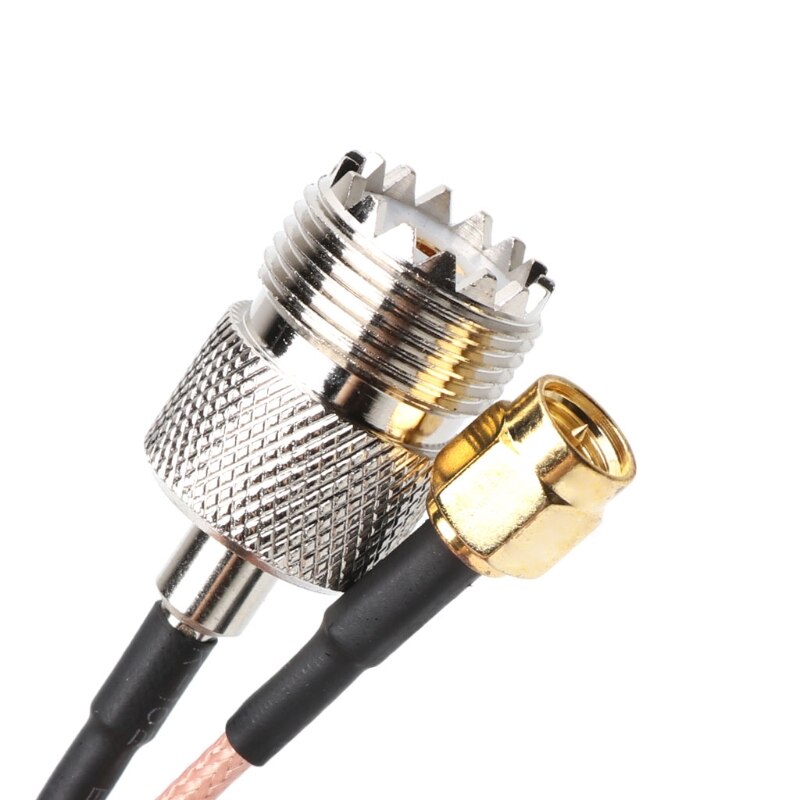 RG316 Kabel Jumper Pigtail Uhf SO239 Vrouwelijke PL259 Naar Sma Stekker Crimp Adapter