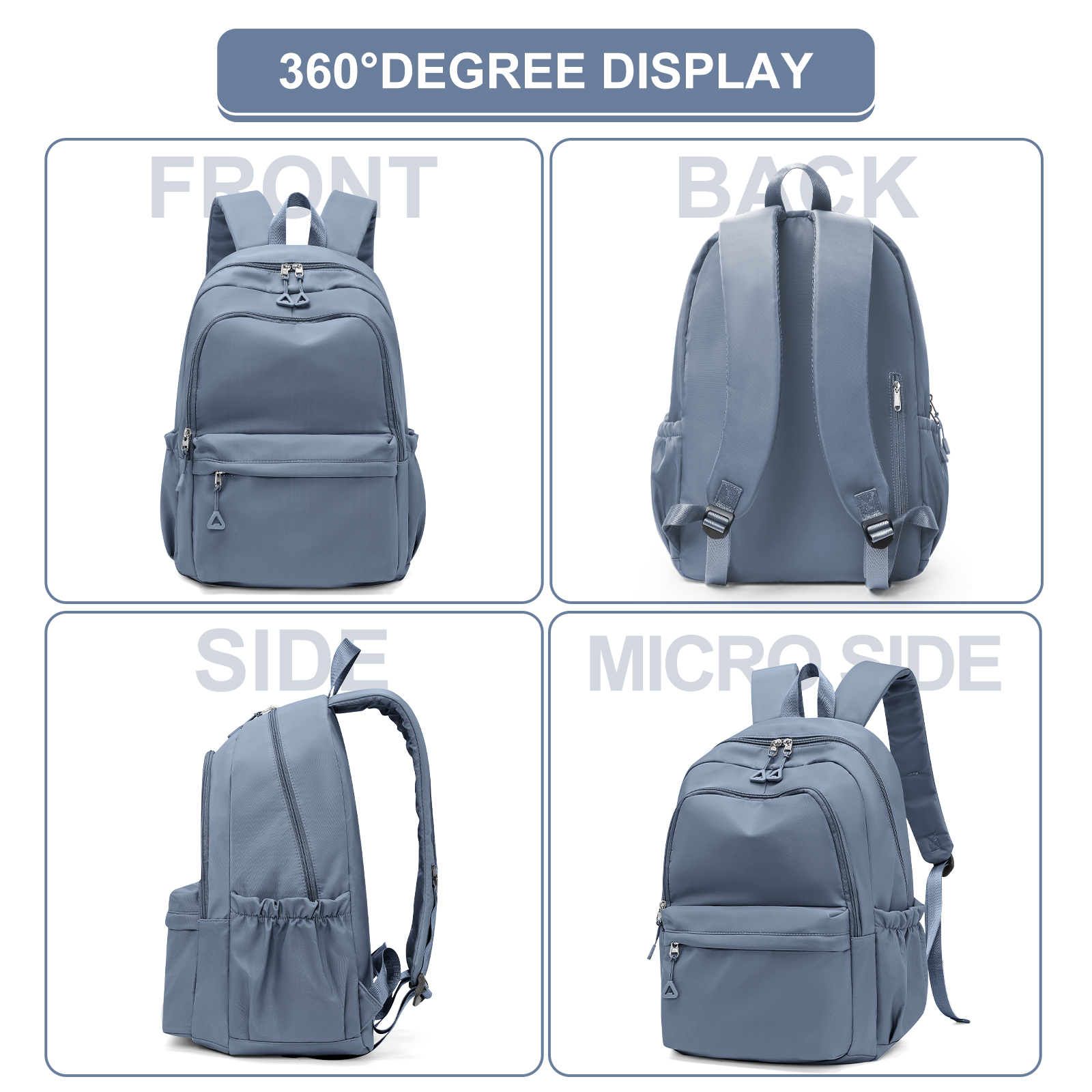 Schulrucksäcke für Teenager, Handgepäck-Rucksack, Kinderrucksack für Jungen und Mädchen, lässiger Reiserucksack, Wochenendtaschen für Damen