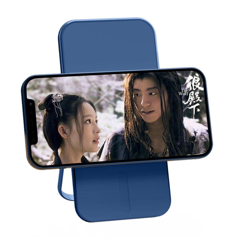 Portable Wireless Charging Stand For IPhone 12 Mini Pro Max Magnetic Wireless Charging Stand Foldable Phone Holder Bracket