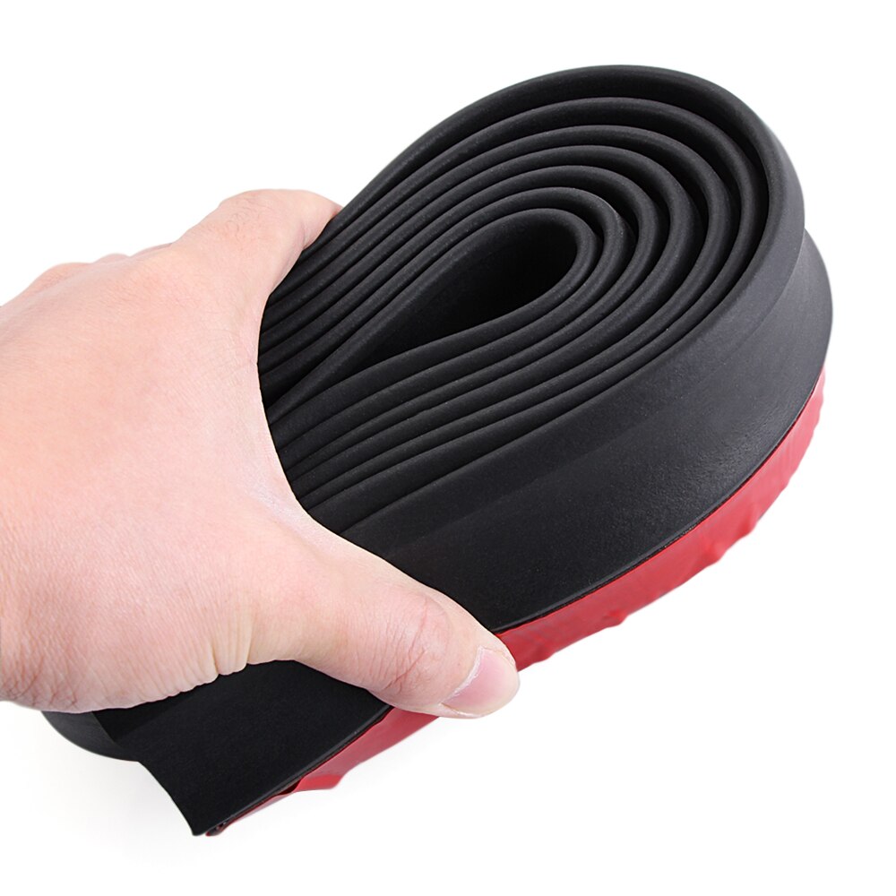 Auto Stylling Rubber Rok Carbon Lip Bumper Decoratie Voor Peugeot RCZ 206 207 208 301 307 308 405 406 407 408