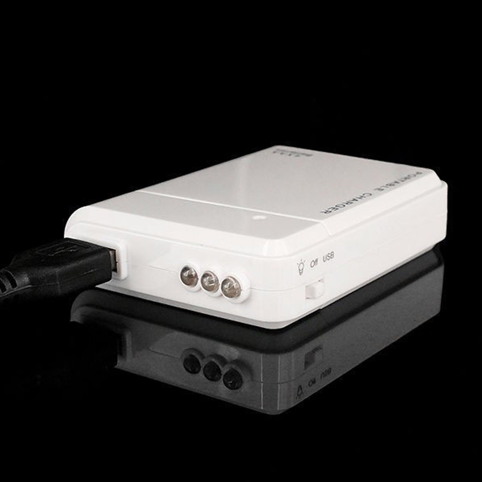 Mobiele Telefoon Oplader 4 * Aa Batterijen Power Bank Case Draagbare Led Licht Usb Batterij Oplader Power Bank Case Kit voor Smart Phones