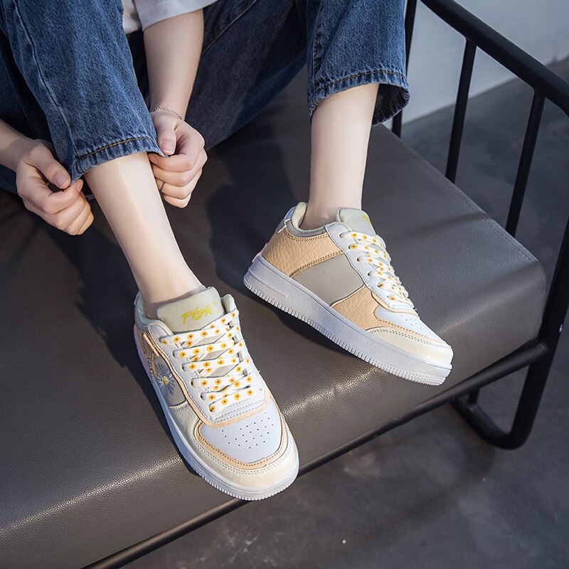 Neue stil frauen schuhe bord schuhe dicken boden casual schuhe sport schuhe frauen schuhe