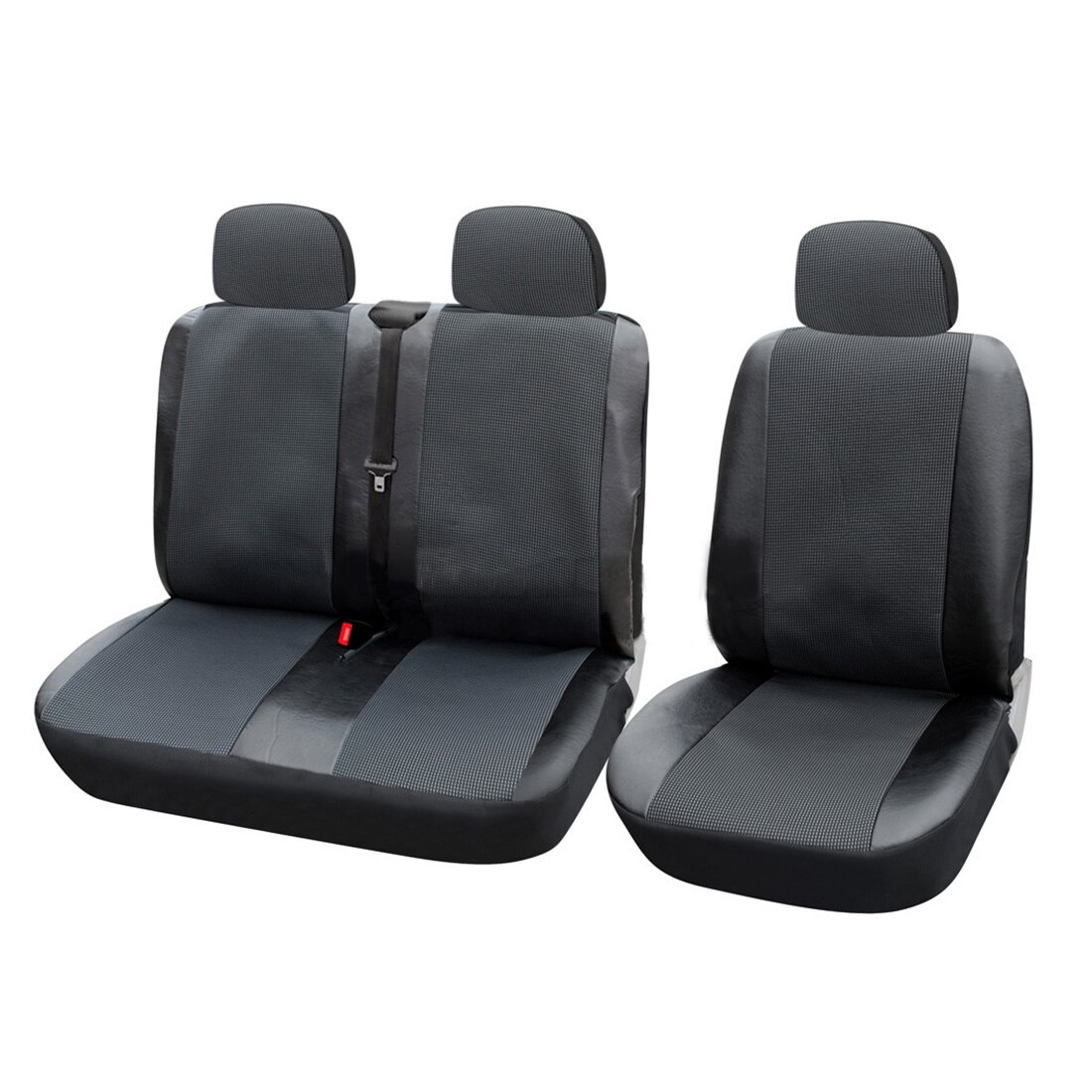 Dewtreetali 1 + 2 Stoelhoezen Auto Bekleding Voor Meest Auto, Vrachtwagen, Suv, of Van Met Kunstmatige Leathertruck Interieur Accessoires: model 1