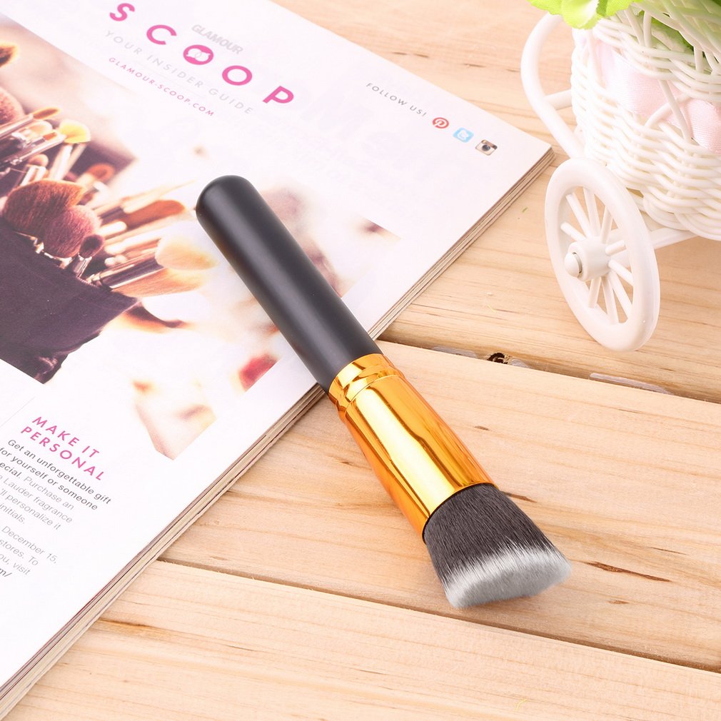 Foundation Beauty Make up Powder Foundation Brush Angled Flat Top Blush Brush Base Cosmetic Face Makeup Tool