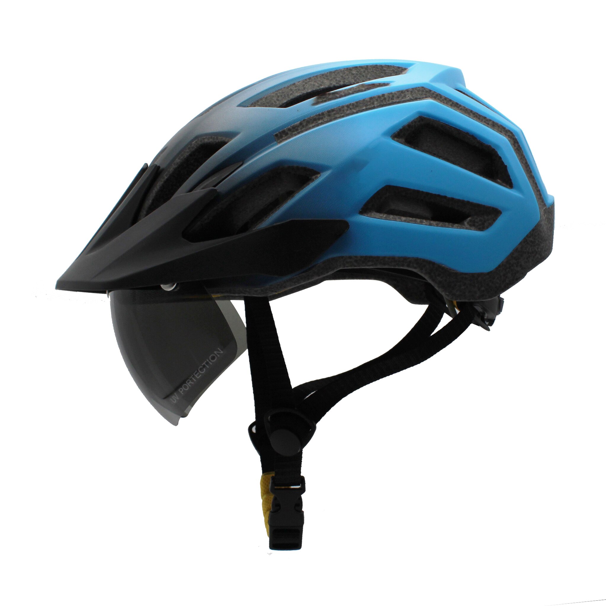 Bicycle Helmet Men EPS Integrally-molded Breathable Cycling Helmet Women Goggles Lens Aero MTB Road Bike Safety Helmet