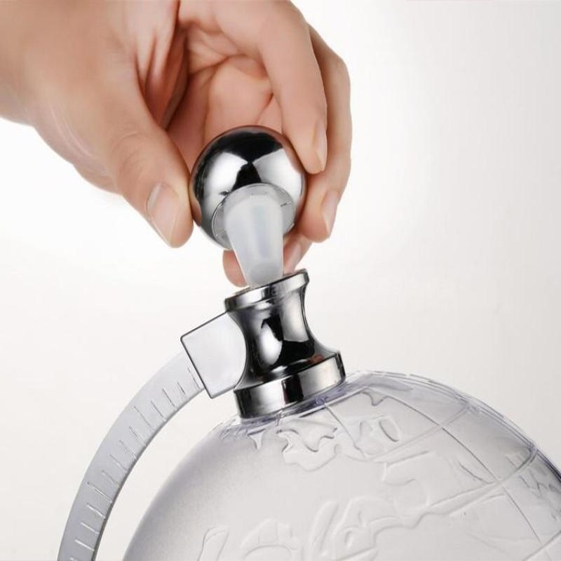 1500ml/51oz globus form vin dispenser glas opbevaring unik til bar bryllupsfest middag